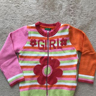 ベネトン(BENETTON)のさくらん様専用 ベネトン キッズ 2ー３歳 (カーディガン)