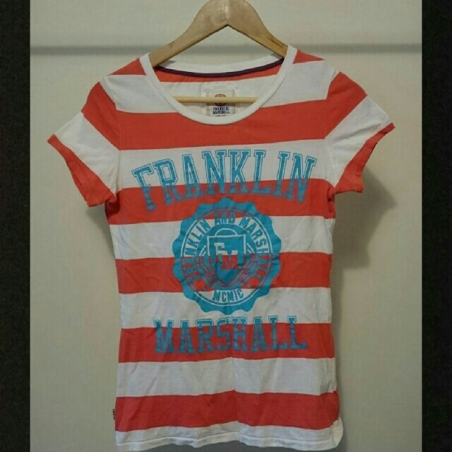 FRANKLIN&MARSHALL(フランクリンアンドマーシャル)の【古着です】FRANKLIN&MARSHALL Tシャツ レディースのトップス(Tシャツ(半袖/袖なし))の商品写真