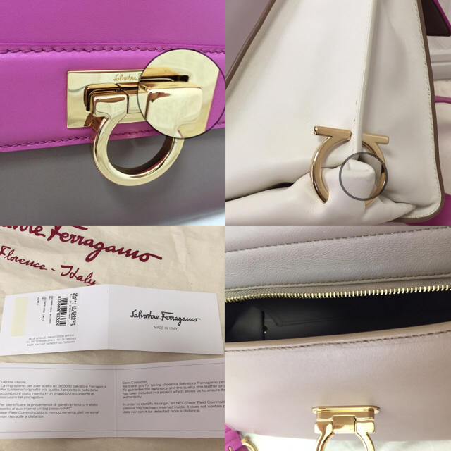 Ferragamo(フェラガモ)の専用です。フェラガモ ソフィア ハンドバッグ 美品♡ レディースのバッグ(ハンドバッグ)の商品写真