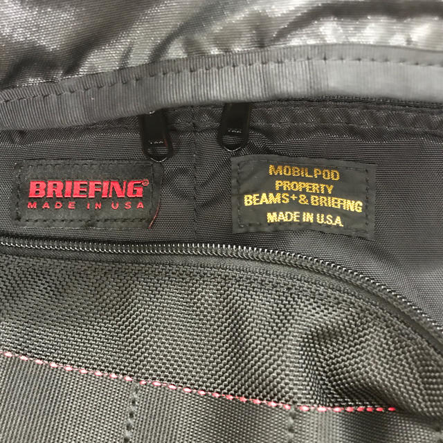 BRIEFING(ブリーフィング)のレア⁉️ BRIEFINGブリーフィングBEAMSビームス コラボボディーバッグ メンズのバッグ(ボディーバッグ)の商品写真