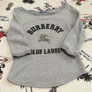 バーバリーブルーレーベル(BURBERRY BLUE LABEL)のバーバリー トレーナー サイズ38(トレーナー/スウェット)