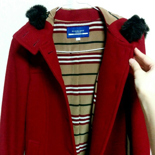 BURBERRY BLUE LABEL(バーバリーブルーレーベル)のBURBERRY♡ウールコート レディースのジャケット/アウター(その他)の商品写真