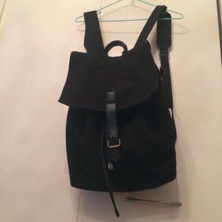 ムジルシリョウヒン(MUJI (無印良品))の黒リュック(リュック/バックパック)