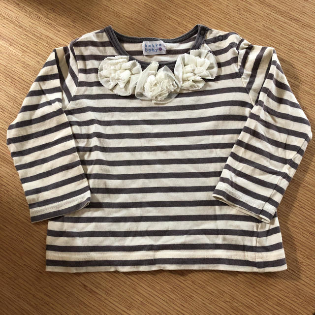 hakka baby(ハッカベビー)のhakka baby ロンT90 キッズ/ベビー/マタニティのキッズ服男の子用(90cm~)(Tシャツ/カットソー)の商品写真