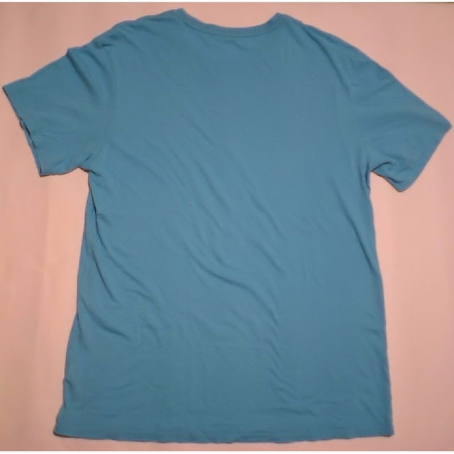 GAP(ギャップ)の男M GAP ユーズド加工プリントTシャツ ライトブルー メンズのトップス(Tシャツ/カットソー(半袖/袖なし))の商品写真