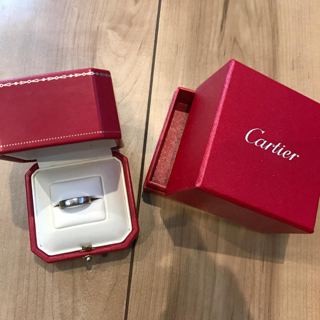 高価値セリー Cartier - カルティエバースデーリング確実正規品 リング(指輪)