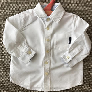 ニシマツヤ(西松屋)の子供用白シャツ 80㎝(ドレス/フォーマル)