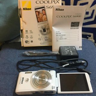 ニコン(Nikon)のnikon coolpix  S6900 自撮り デジカメ(コンパクトデジタルカメラ)