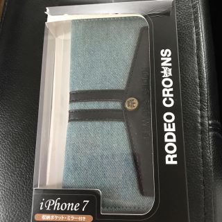 ロデオクラウンズ(RODEO CROWNS)のロデオクラウンズ アイホン7ケース 新品 セール中(iPhoneケース)