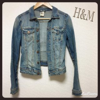 エイチアンドエム(H&M)の♡L.A購入!H&Mデニムジャケット♡(Gジャン/デニムジャケット)