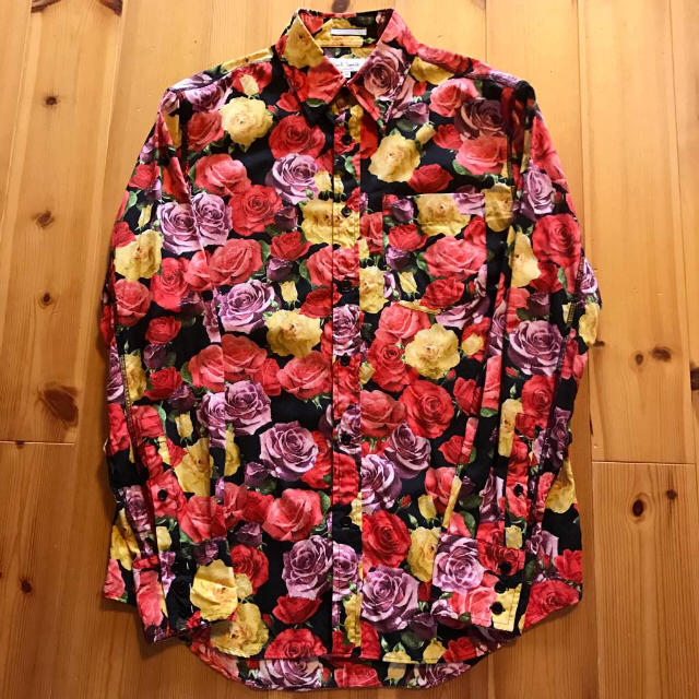 Paul Smith 薔薇柄シャツ着用回数2回