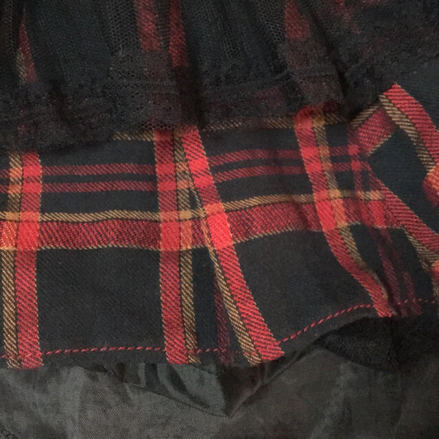 ALGONQUINS(アルゴンキン)のホルターネック チェックフリル変形スカート ワンピ レディースのワンピース(ミニワンピース)の商品写真