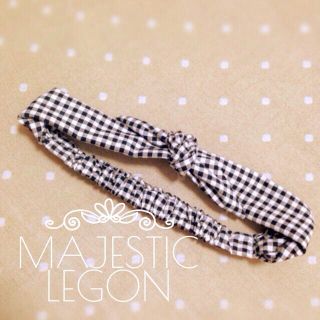 マジェスティックレゴン(MAJESTIC LEGON)のMAJESTICLEGON ✎ ヘアバン(ヘアバンド)