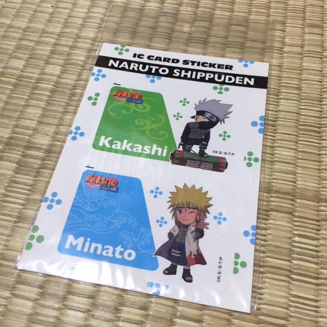 Naruto Icカードステッカー カカシ ミナトの通販 By aa S Shop ラクマ