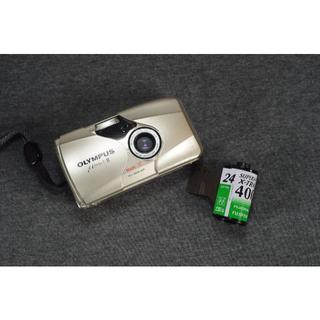 OLYMPUS - 単焦点コンパクトカメラ オリンパスμⅡ 防水機能付きの通販 ...