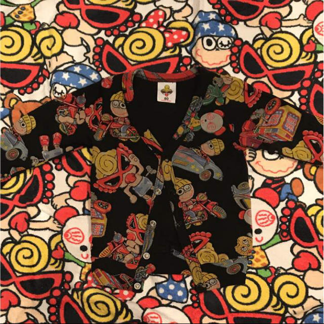 HYSTERIC MINI(ヒステリックミニ)のヒスミニ✩カーディガン キッズ/ベビー/マタニティのキッズ服女の子用(90cm~)(カーディガン)の商品写真