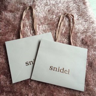 スナイデル(SNIDEL)のsnidel＊ショッパー(ショップ袋)