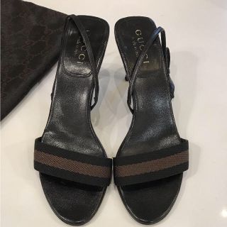 グッチ(Gucci)のグッチ！サンダル！黒(サンダル)