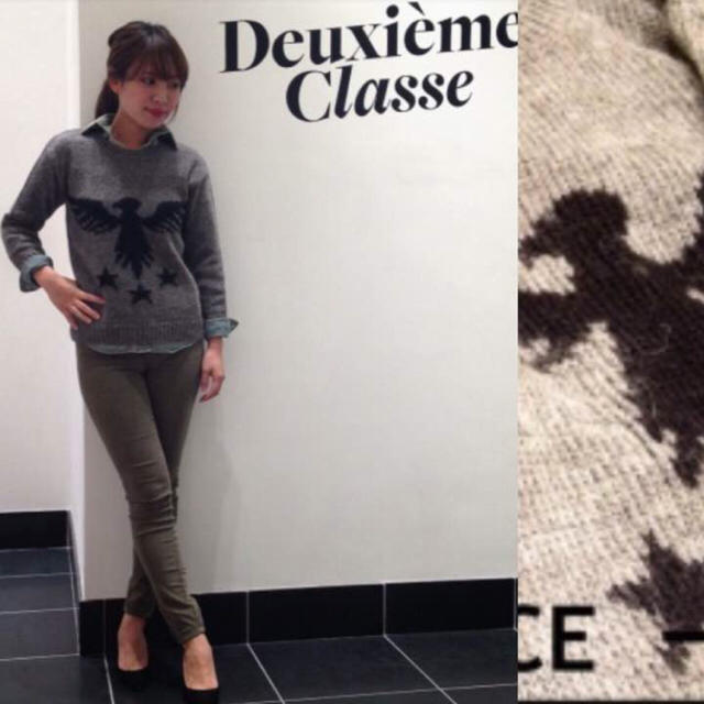 DEUXIEME CLASSE(ドゥーズィエムクラス)の⭐️サャヤ様専用⭐️定価25000円、291VENICEイーグルSTAR ニット レディースのトップス(ニット/セーター)の商品写真