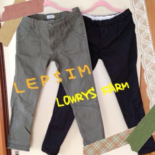 レプシィム(LEPSIM)のLEPSIM🌟細身パンツセットＭ(カジュアルパンツ)