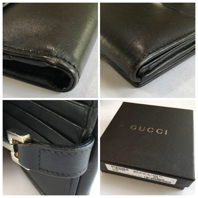 Gucci Used Gucci 黒革二つ折り財布 外側小銭入れ付きの通販 By Macadamiahonu S Shop グッチならラクマ Gucci Used Gucci 黒革二つ折り財布 外側小銭入れ付きの通販 By Macadamiahonu S Shop グッチならラクマ