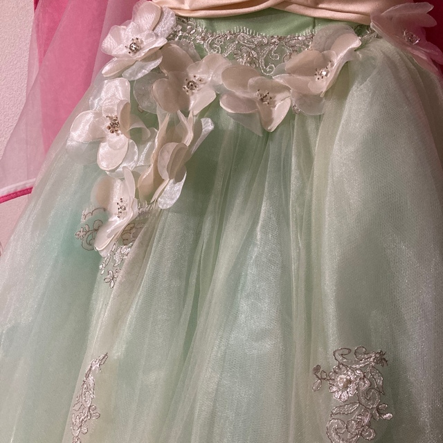 今月末までお値下げ♡プリンセスカラードレス レディースのフォーマル/ドレス(ウェディングドレス)の商品写真