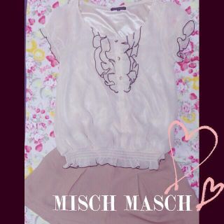 ミッシュマッシュ(MISCH MASCH)のMISCH MASCH♡フリルトップス(シャツ/ブラウス(半袖/袖なし))