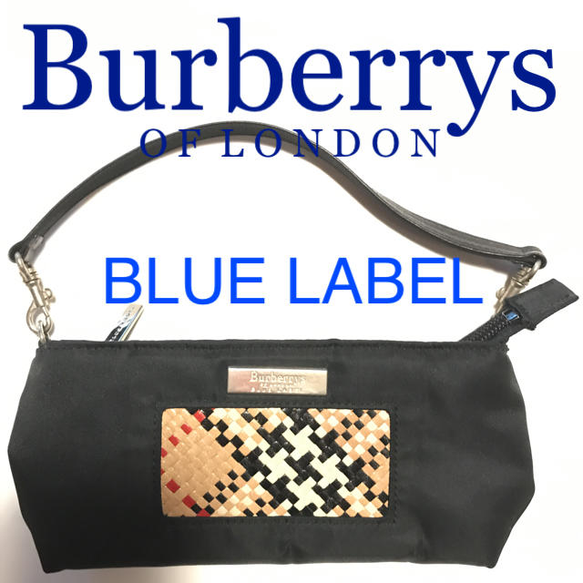 BURBERRY BLUE LABEL(バーバリーブルーレーベル)のたぁくんマンマ様 専用おまとめ値引き【美品】ブルーレーベル ポーチ レディースのファッション小物(ポーチ)の商品写真