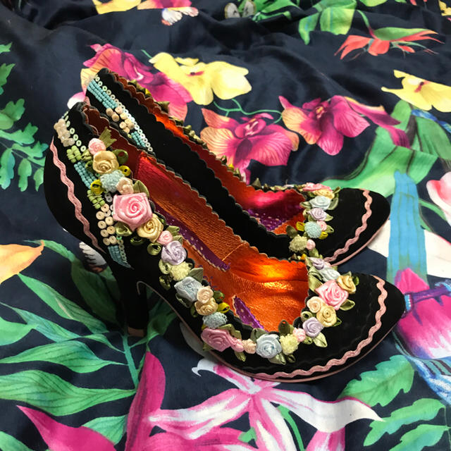 新品 Irregular Choice イレギュラーチョイス 個性的お花パンプス レディースの靴/シューズ(ハイヒール/パンプス)の商品写真