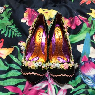 新品 Irregular Choice イレギュラーチョイス 個性的お花パンプス(ハイヒール/パンプス)