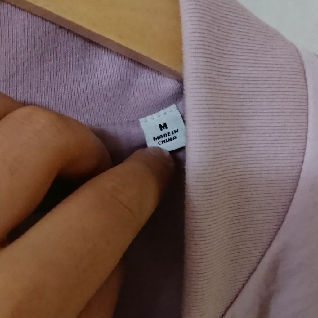 UNIQLO(ユニクロ)のユニクロ ソフトボマージャケット ピンク Mサイズ レディースのジャケット/アウター(ブルゾン)の商品写真