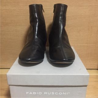 ファビオルスコーニ(FABIO RUSCONI)の値下げ！美品FABIO RUSCONI ショートブーツ36(ブーツ)