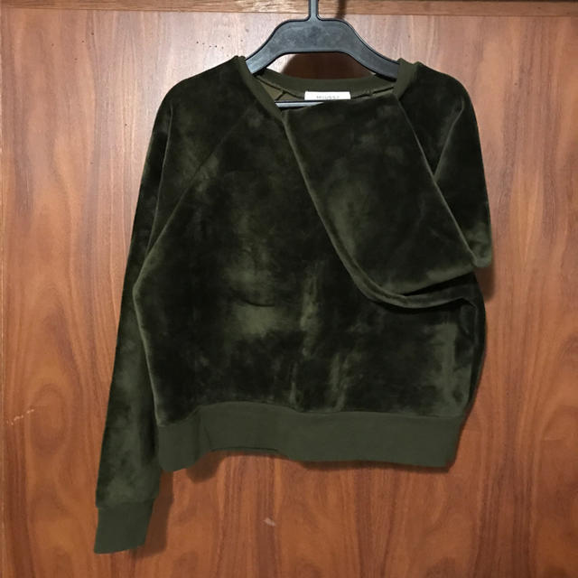 moussy(マウジー)のMOUSSY マウジー ボアスウェット レディースのトップス(トレーナー/スウェット)の商品写真