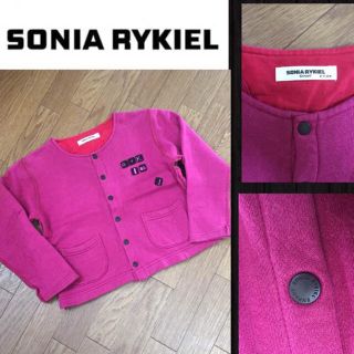 ソニアリキエル(SONIA RYKIEL)のSONIA RYKIEL ENFANT 長袖  カーデ110cm 日本製(カーディガン)