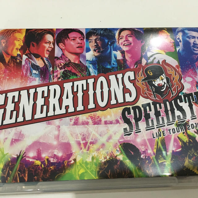 GENERATIONS(ジェネレーションズ)のSPEED STAR. GENERATIONS. DVD エンタメ/ホビーのDVD/ブルーレイ(ミュージック)の商品写真