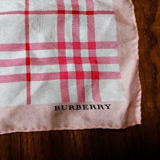 バーバリー(BURBERRY)のバーバリー ピンク スカーフ(バンダナ/スカーフ)
