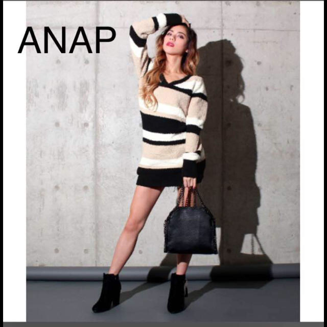 ANAP Latina(アナップラティーナ)の専用ページ🎀新品🎀ANAP🎀ニット🎀ワンピース🎀ダウンコート レディースのトップス(ニット/セーター)の商品写真