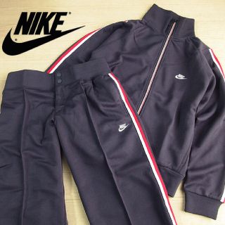 ナイキ(NIKE)の新品 Lサイズ NIKE ナイキ 美シルエット セットアップ ネイビー(セット/コーデ)