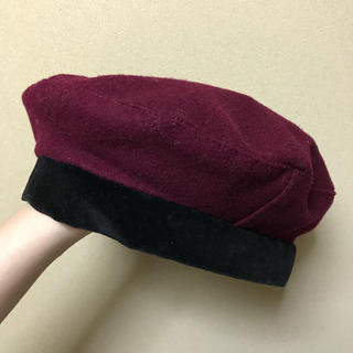 ベレー帽 ビンテージ(ハンチング/ベレー帽)