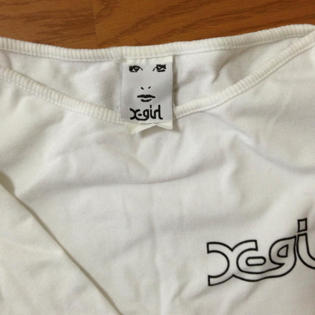 X-girl(エックスガール)の七分袖Tシャツ レディースのトップス(Tシャツ(長袖/七分))の商品写真
