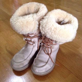 アグ(UGG)のUGG 編み上げブーツ(ブーツ)