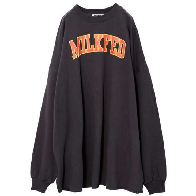 新品タグ付き ミルクフェド SUPER BIG SWEAT TOP 2