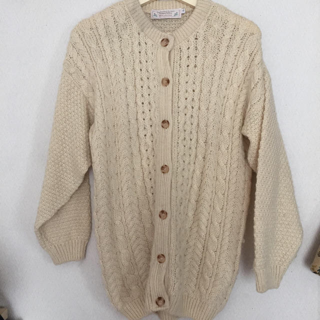 vintage knit cardigan♡