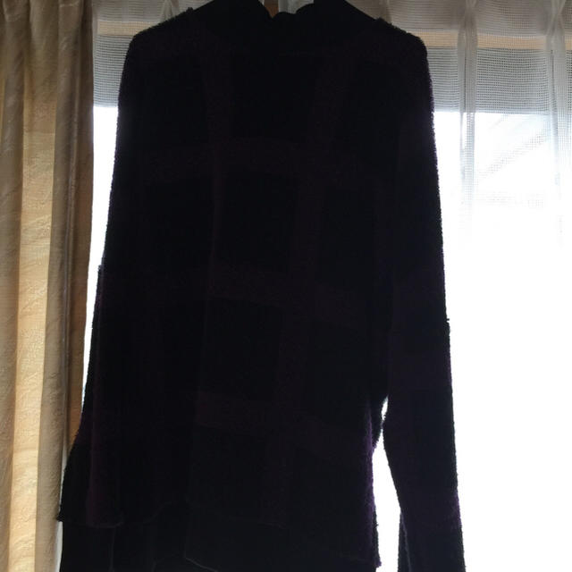 SHAREEF(シャリーフ)のFRAME CHECK HIGH NECKED DOLMAN L/S メンズのトップス(スウェット)の商品写真