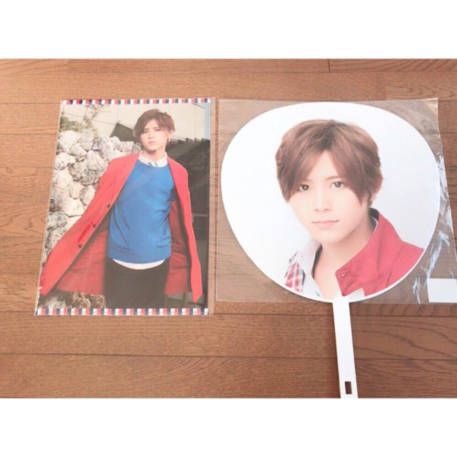 Hey! Say! JUMP(ヘイセイジャンプ)の山田涼介 うちわ エンタメ/ホビーのタレントグッズ(アイドルグッズ)の商品写真