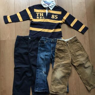 トミーヒルフィガー(TOMMY HILFIGER)のトミー etc ラグビーシャツ & パンツ ３枚(パンツ/スパッツ)