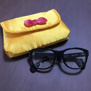 メゾンドリーファー(Maison de Reefur)の みぃみぃ様専用 美品 piau piau 伊達メガネ(サングラス/メガネ)