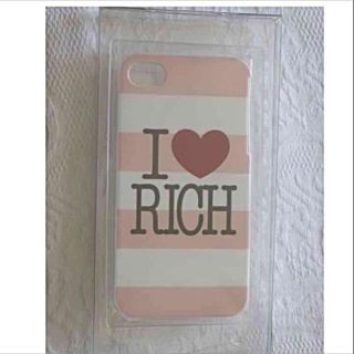 リッチ(rich)の新品未開封 Rich ロゴ入り iPhone5ケース(iPhoneケース)