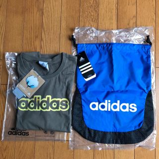 アディダス(adidas)の★【新品タグ付】★【adidas：アディダス】◆Ｔシャツ♪ポーチ◆(Tシャツ(長袖/七分))