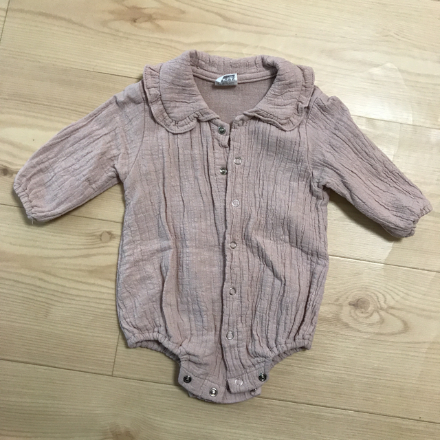 babyGAP(ベビーギャップ)のbabygap 花柄カバーオール 3〜6ヶ月 キッズ/ベビー/マタニティのベビー服(~85cm)(カバーオール)の商品写真